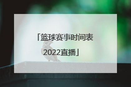 「篮球赛事时间表2022直播」2022北京篮球赛事时间表